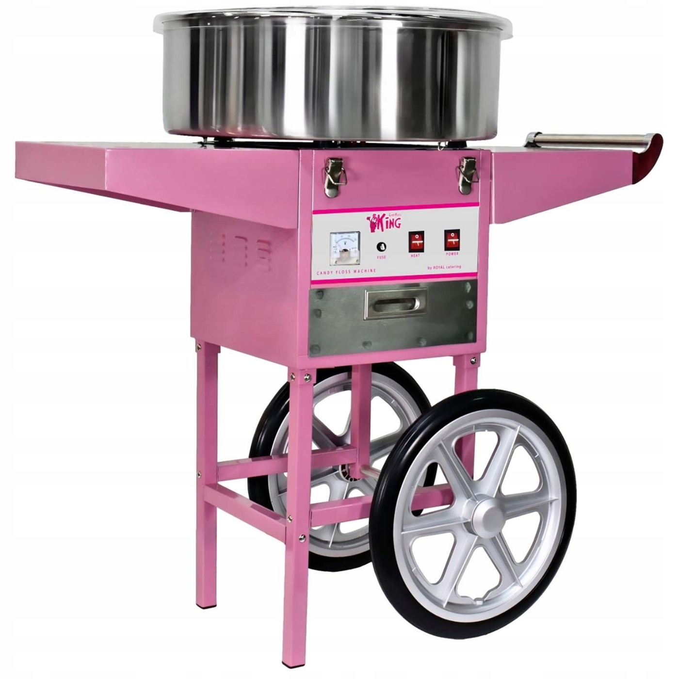 Stroj na cukrovú vatu Royal Catering RCZC-1200-W 1200 W